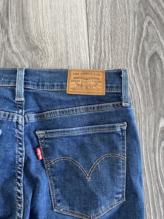 Spodnie jeans Levis 710 super skinny W27 L30