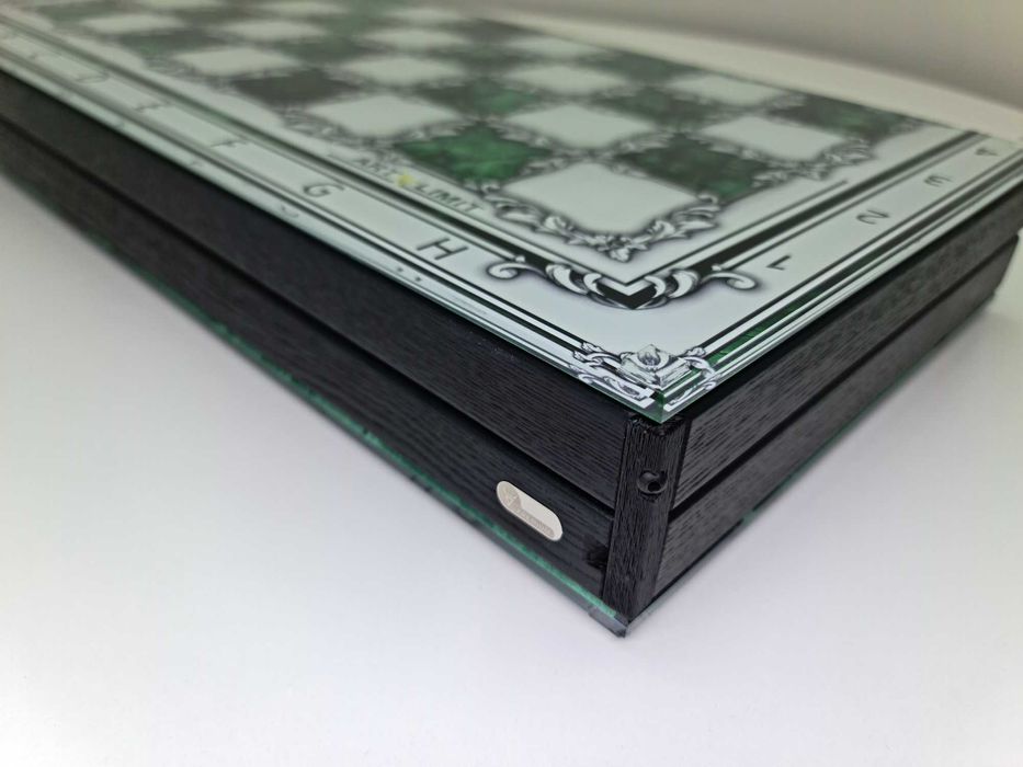 Шахматы из стекла, стеклянные. Шахи зі скла, скляні. Дизайн под заказ.