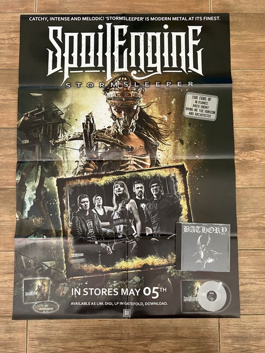 Poster Spoil Engine - Stormsleeper - Original Nuclear Blast