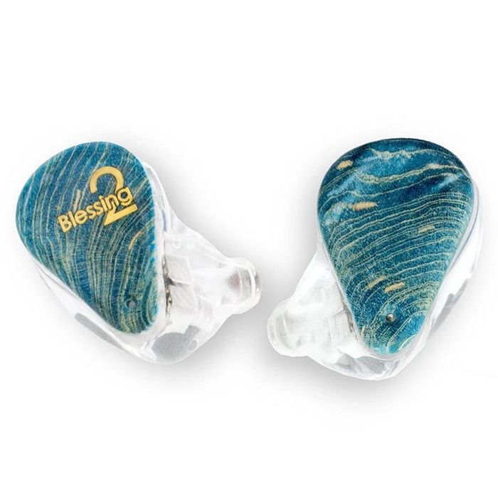 Słuchawki IEM Moondrop Blessing 2 Wooden Blue