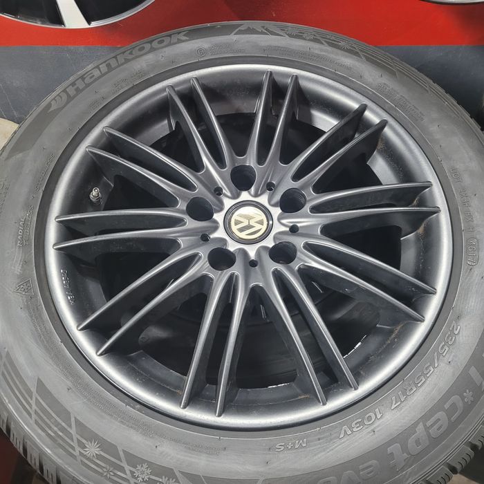 Koła  zimowe VW T5 T6 5-120 Et 35 235.55.17 Hankook 8mm