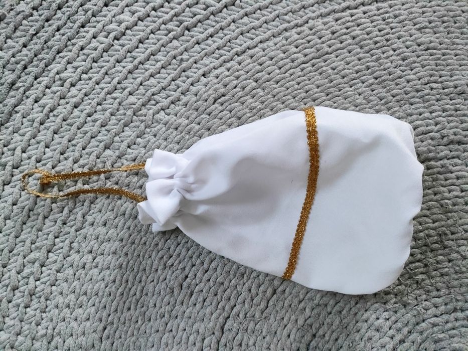 Alba szatka komunijna + dodatki torebka i wianek