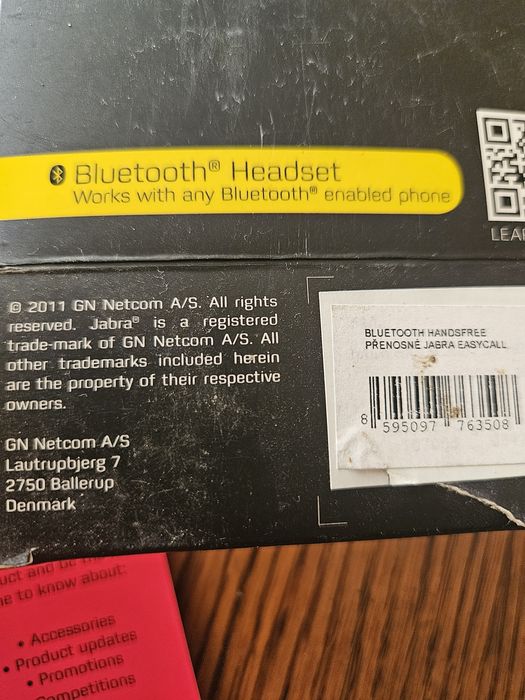 Słuchawka bluetooth Jabra easycall
