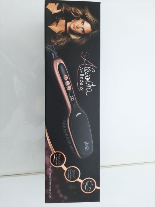 Escova para alisar eletrica