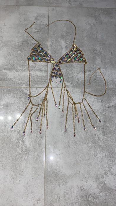 Biżuteria, łańcuszek do ciala  NOWY