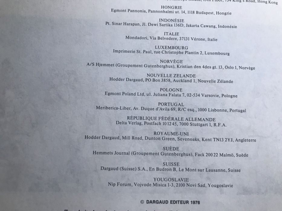 2 livros Asterix 1 edição editora Dargod (em francês)