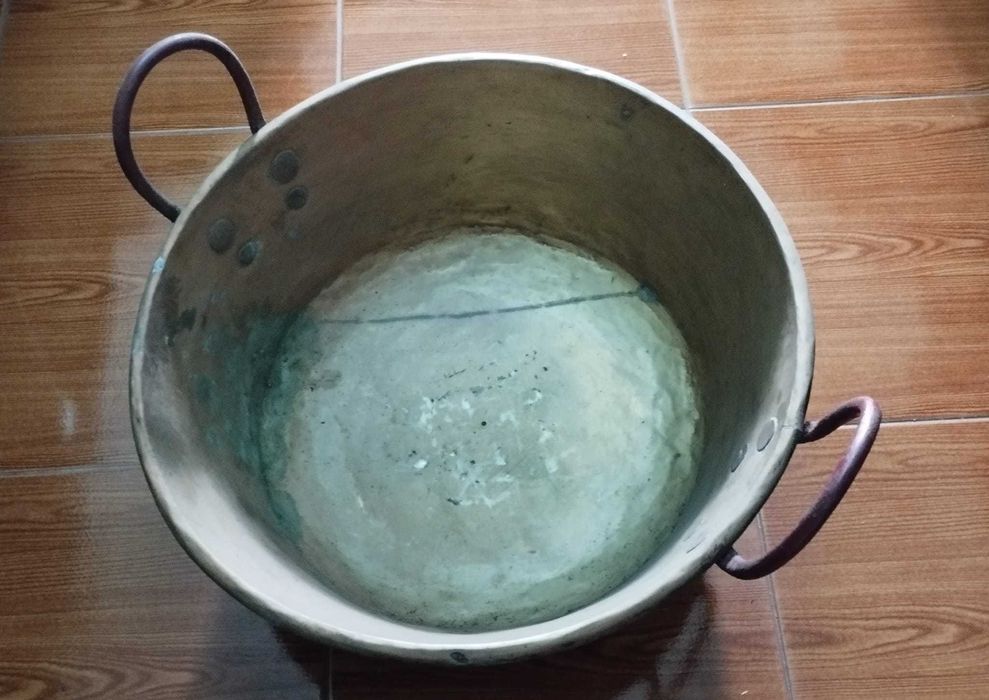 3 Bacias / Alguidares em cobre