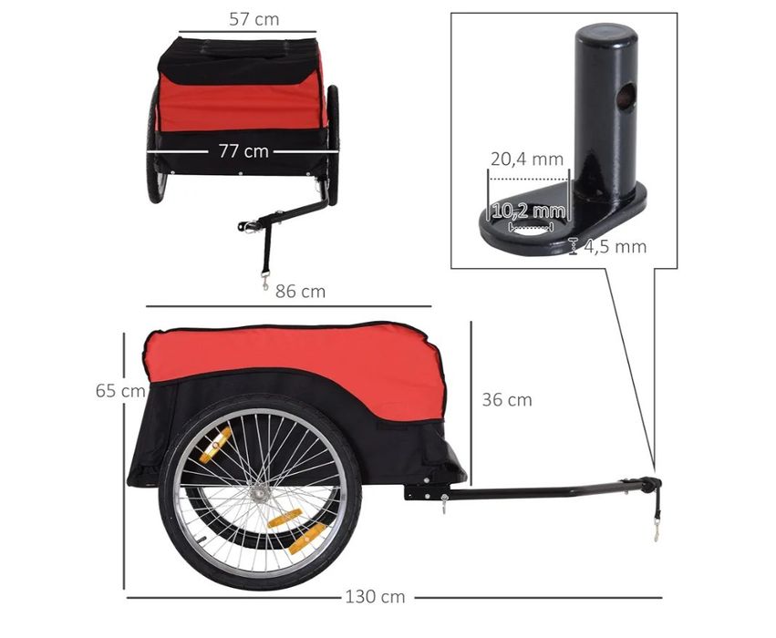 Przyczepka rowerowa