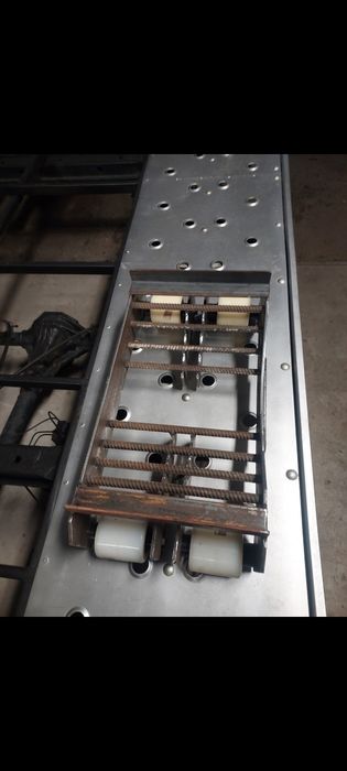Wózek pod urwane koło transportowy rolka