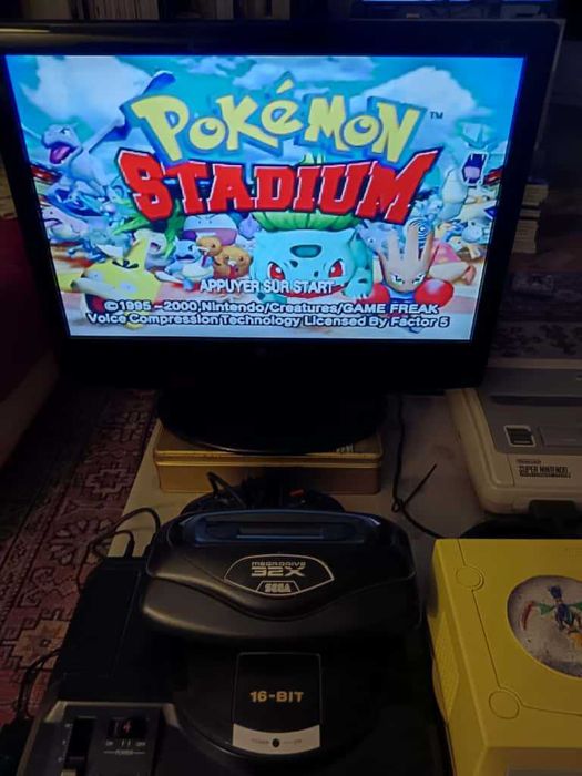 Pokémon Stadium (Nintendo 64, Loose Cartridge, Tested)