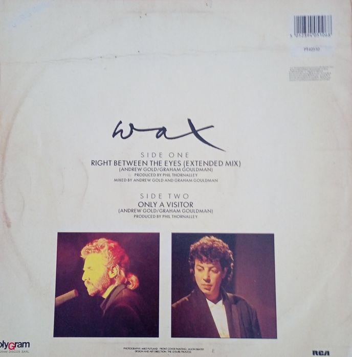 Vinil Maxi Wax - Right Between the eyes
