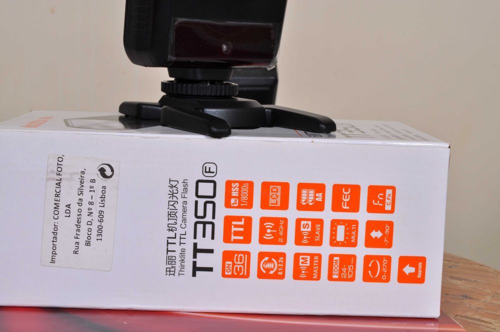 Flash Godox TTL para Fuji X. Como novo, garantia até 11-25