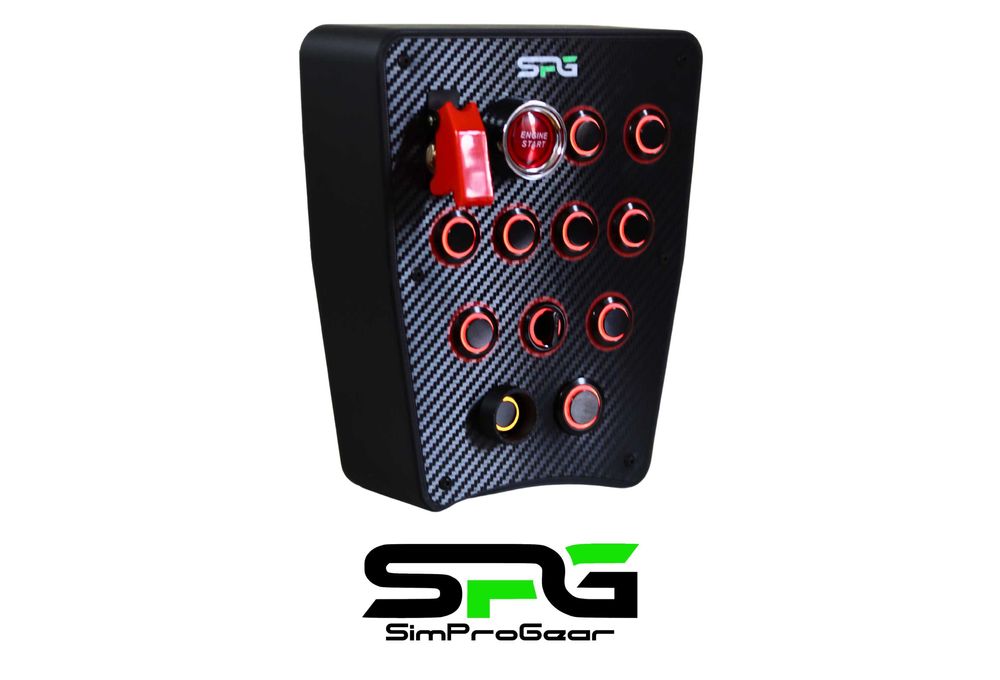ButtonBox PGT3 - c / Botões LED - Sim Racing64585266429827121