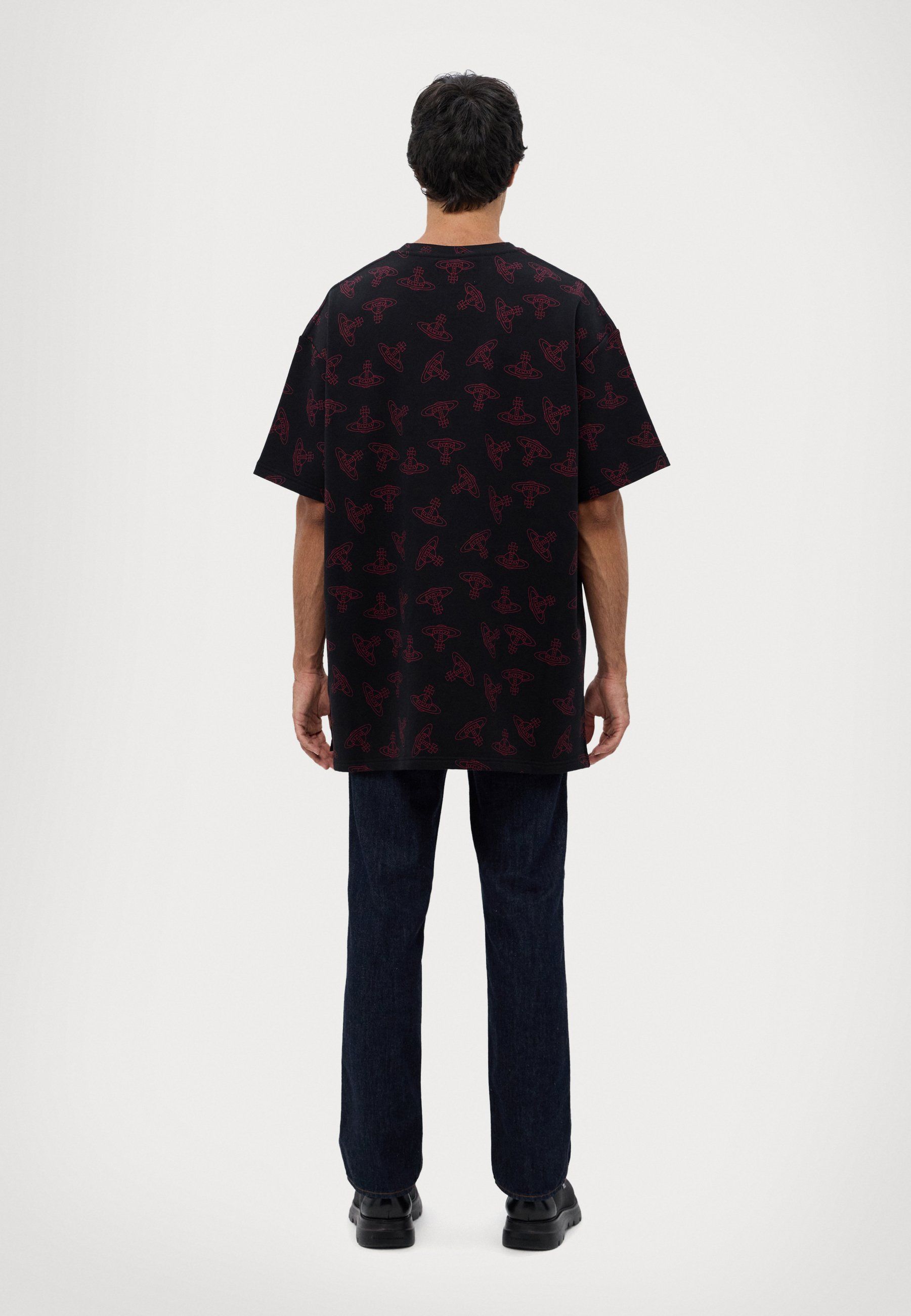 vivienne westwood Tシャツ T-shirt oversize z nadrukiem Vivienne Westwood XS Koszalin