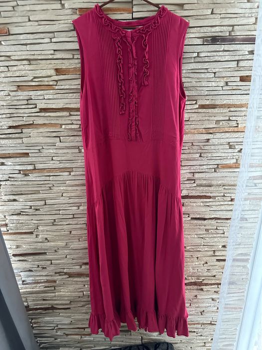 Taranko dluga sukienka w kolorze fuksji