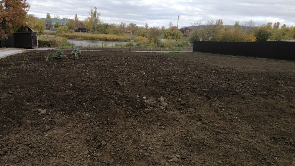 Перекопка, культивация огородов мотоблоком, уборка участка, спил дерев ...