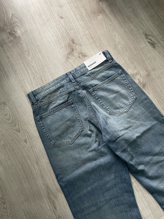 Bershka flared jeans blue Джинси flared bershka faded Y2K gallery dept