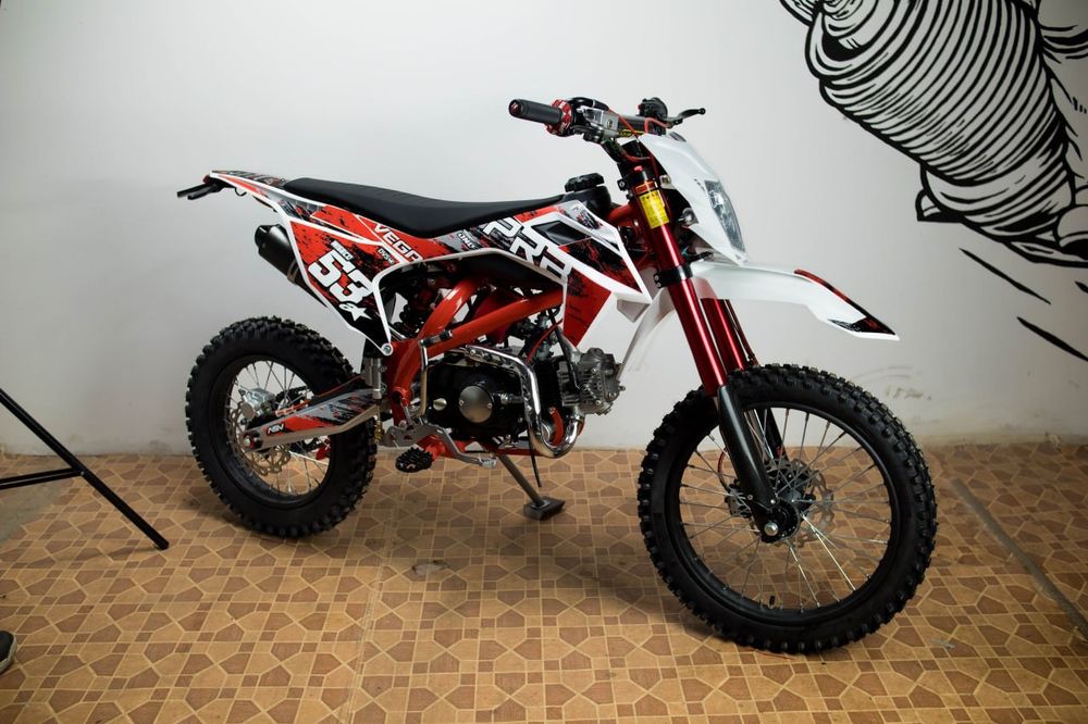 ‼️ Піт байк, Питбайк PRB VEGA 125‼️ Кросові мотоцикли 125 кубів , спідометр,