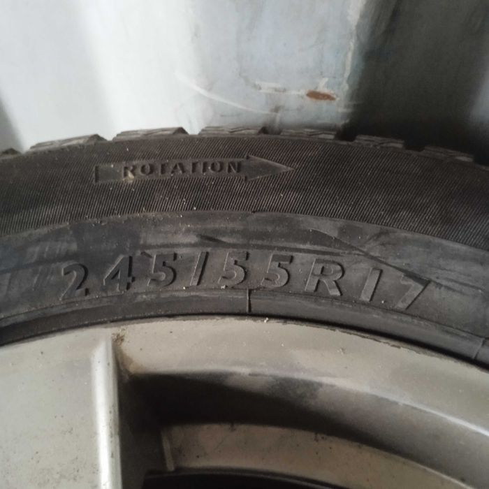 Колеса диски шины OZ R 17 б/у