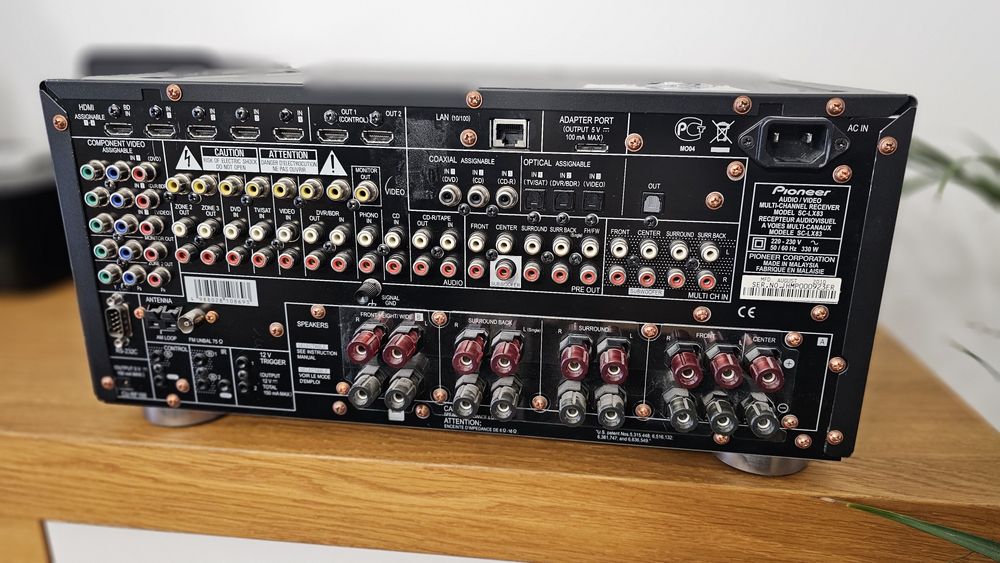 Amplituner Pioneer Sc Lx 83 + pilot radiowy z odbiornikiem