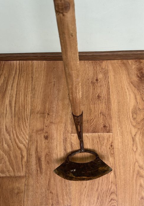 Сапка тяпка  с держаком времен СССР  качественный металл