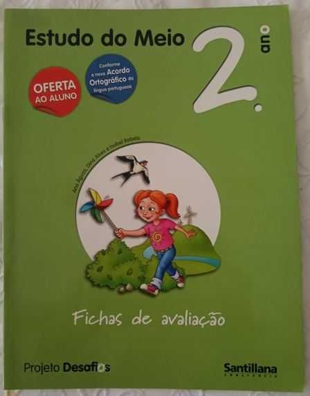 Estudo do Meio 2º Ano - Fichas de Avaliação