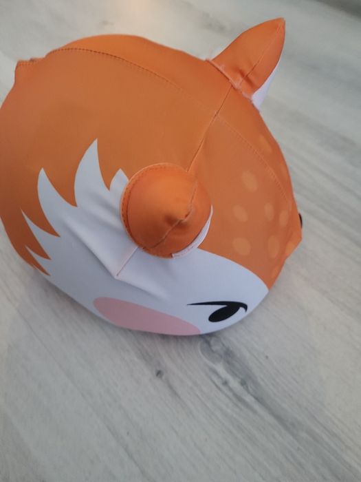 Kask na rolki niebieski