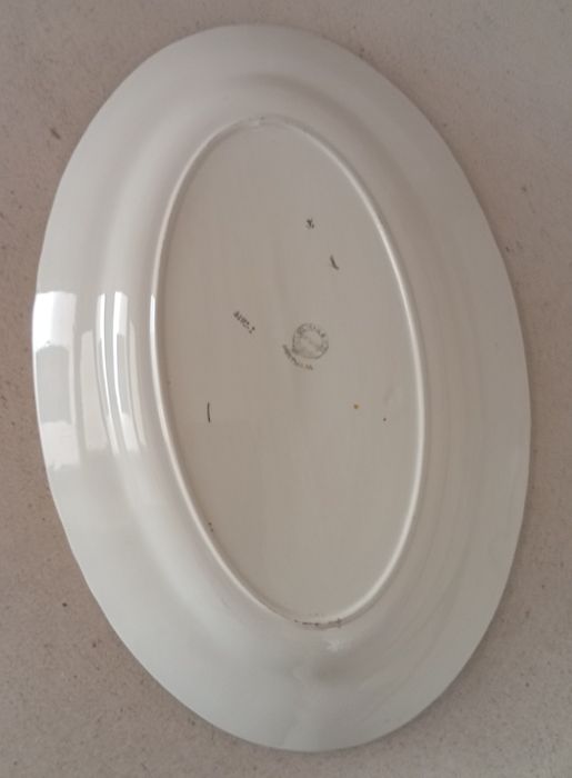 Terrina + Travessa em loiça de Sacavém anos 40