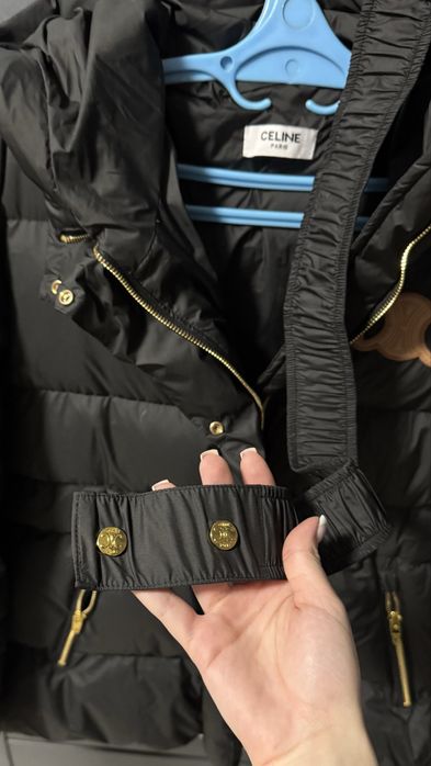 Куртка дуже тепла(качиний пух) CELINE зручна ТРЕНДОВА