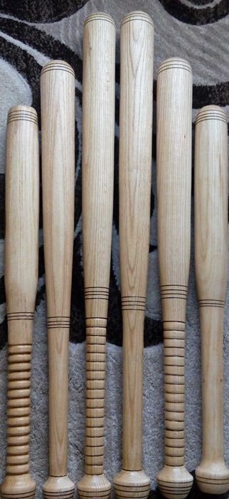 Деревянная бита для бейсбола, ручной работы 70см-60см.Дуб,бук7