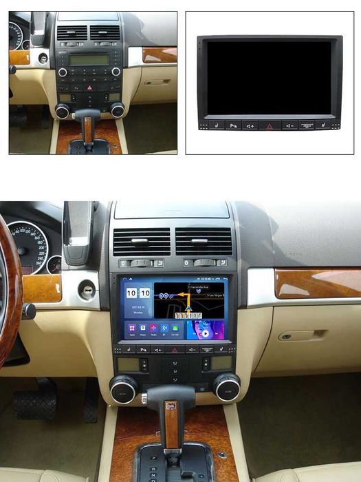 Штатна магнітола Volkswagen Touareg android 10 GPS 4G CarPlay