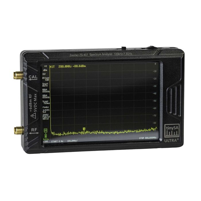 Анализатор спектра TinySA ULTRA+ ZS-407 10кГц - 12ГГц