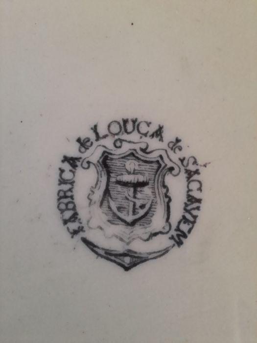 Travessa Retangular Cavalinho em preto!