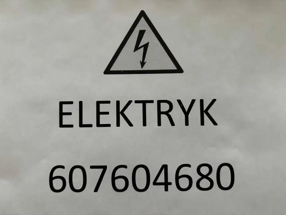 Elektryk usuwanie usterek wymiana instalacji Elektrycznej pomiary