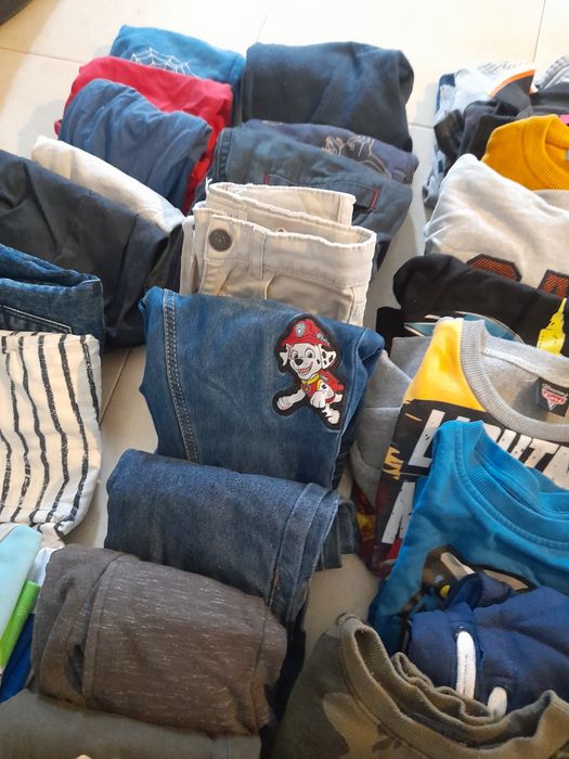 Lote roupa menino 4-6 anos