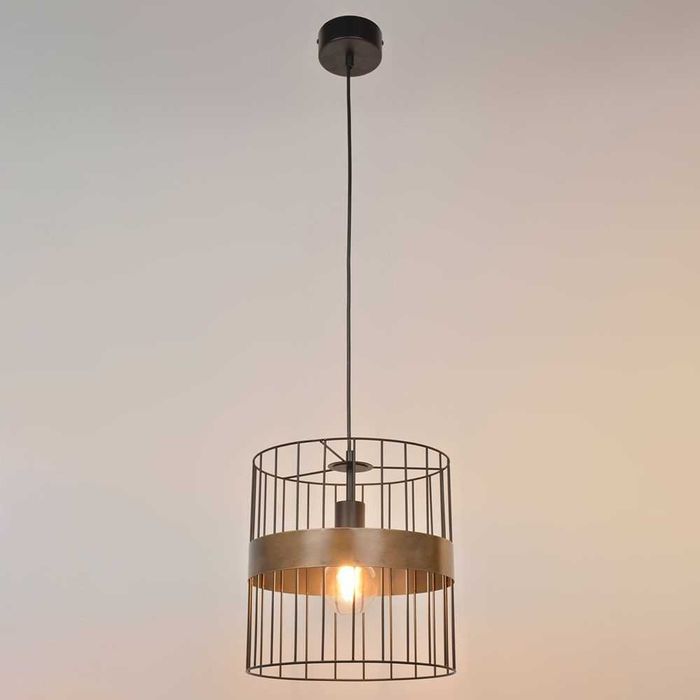 2 candeeiros suspensos COREP - modelo RAW - design industrial moderno