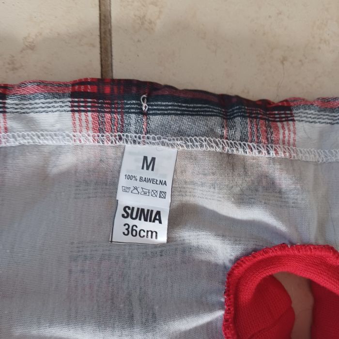 Ubranko operacyjne dla pieska/ suni raz założone 36 cm