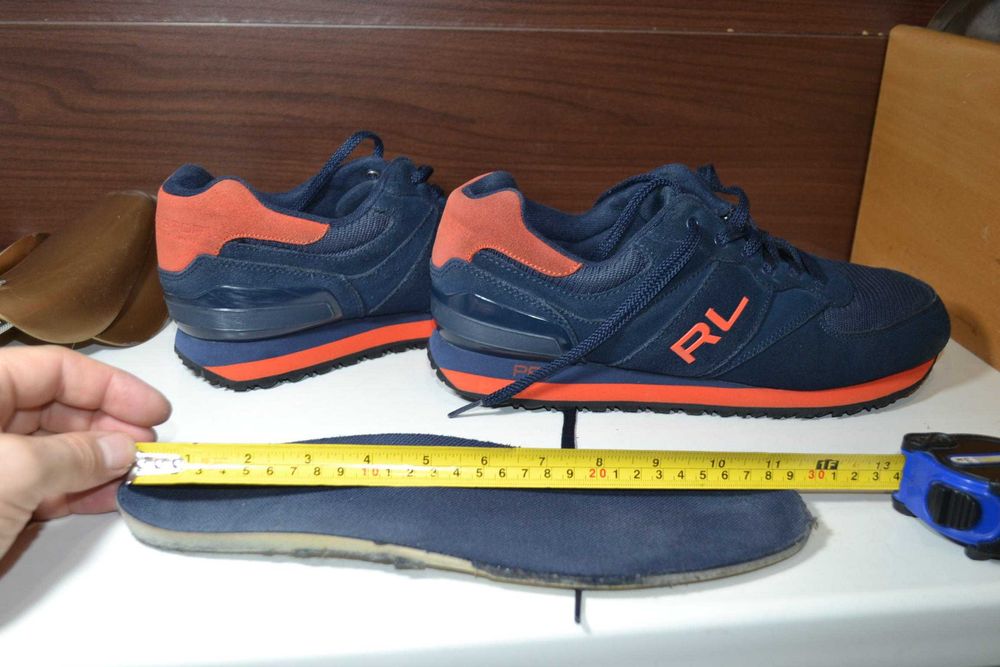 polo ralph lauren 44-45р кроссовки кожаные оригинал