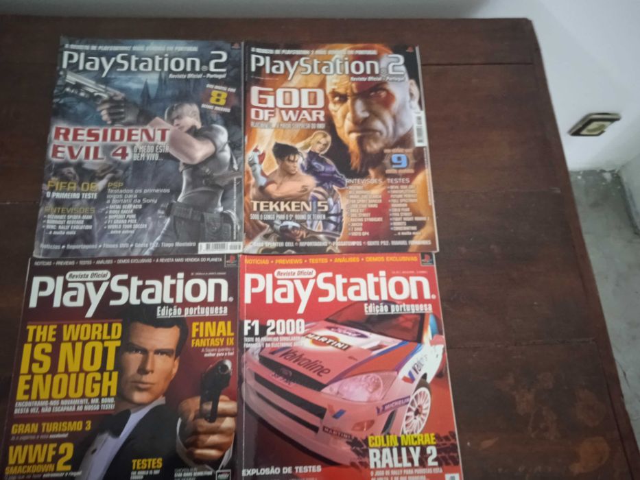 Vendo revistas de videojogos revista oficial da PlayStation