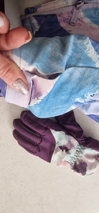 Komplet zimowy narciarski 134/140