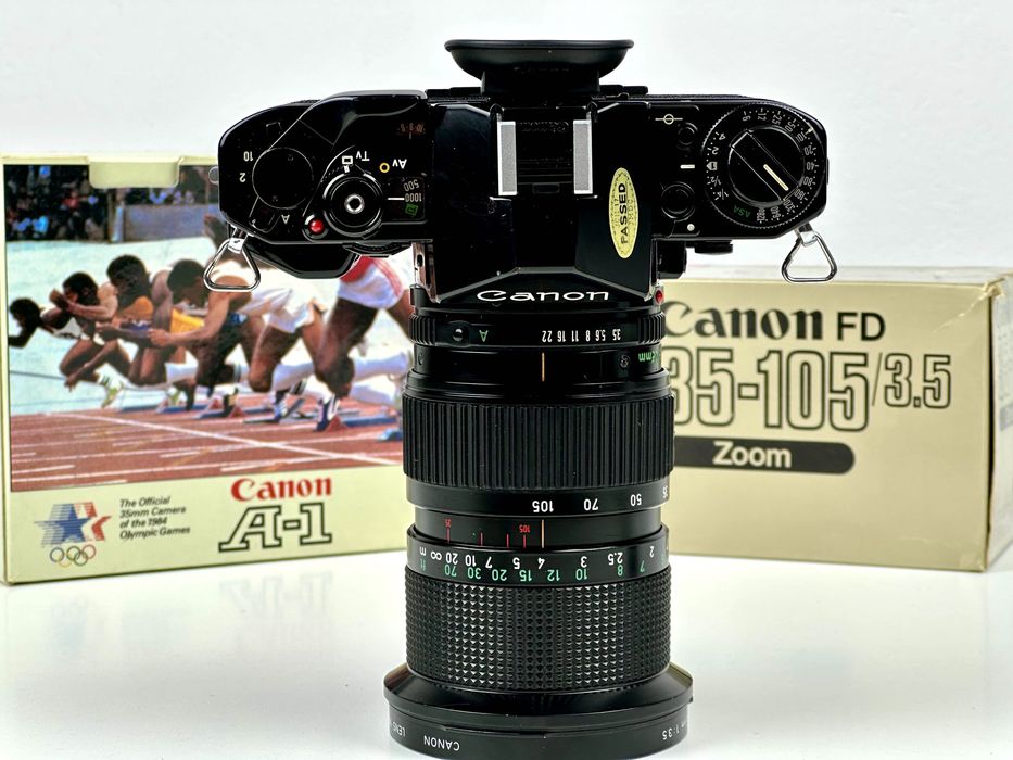 Canon A-1 + FD 35-105mm f/3.5 Macro