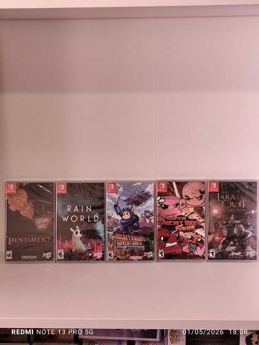 Jogos Selados Limited Run para Switch