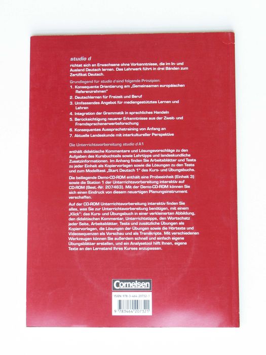 Cornelsen studio d A1, poradnik metodyczny