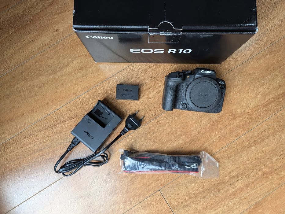 Canon R10 nova com garantia até 09/2028