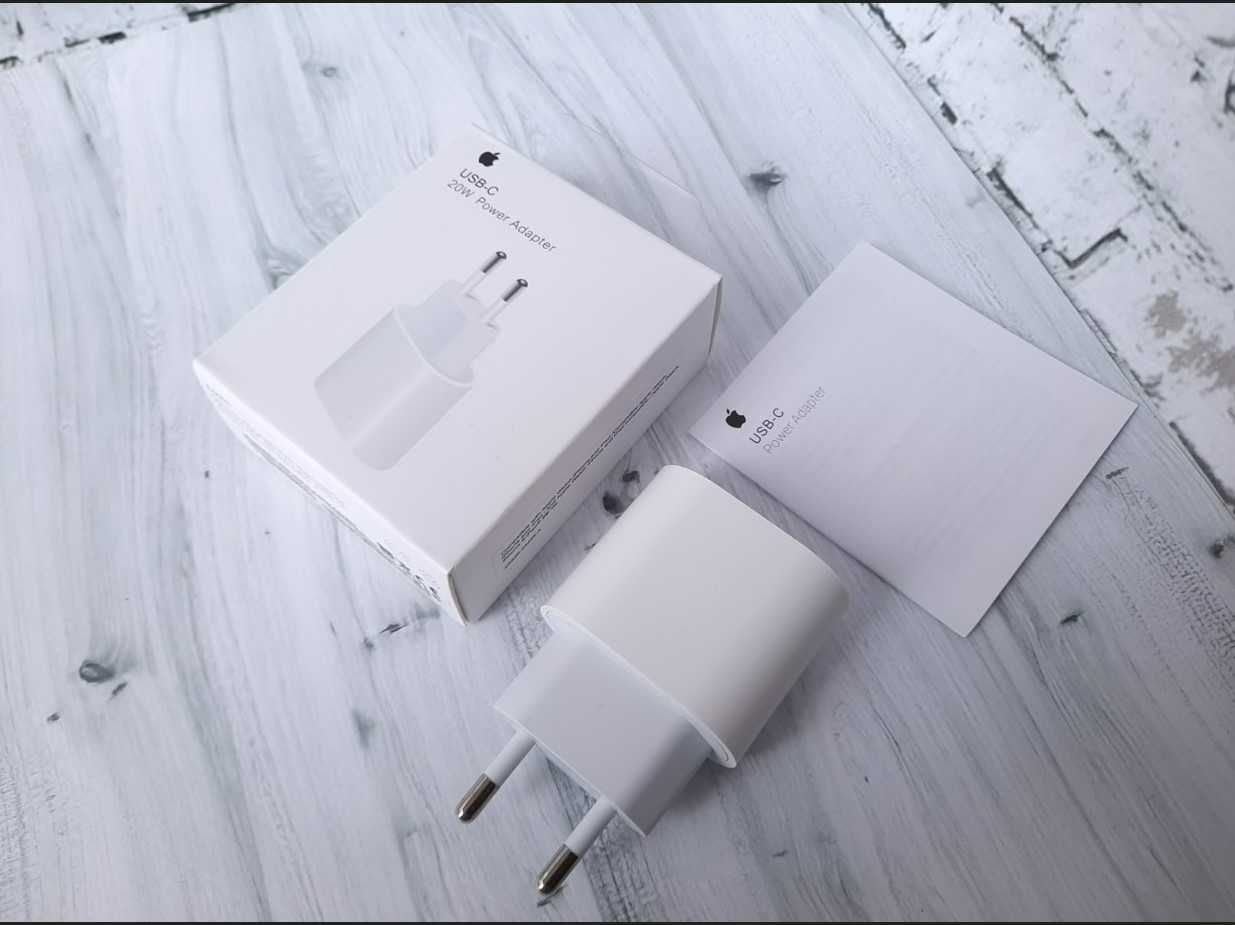 Блок питания живлення оригинальная зарядка на айфон 20w usb-c адаптер ...
