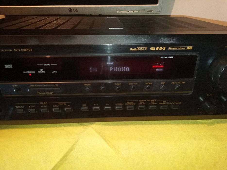Amplificador Denon com radio RDS AVR 1600D0RD