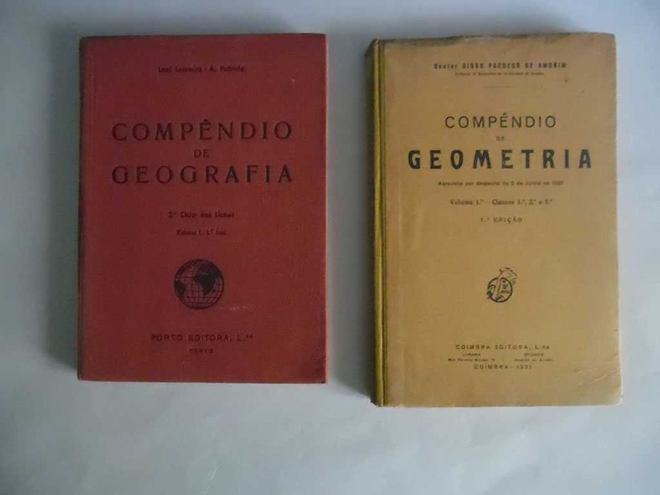 Livros Antigos - Escolares