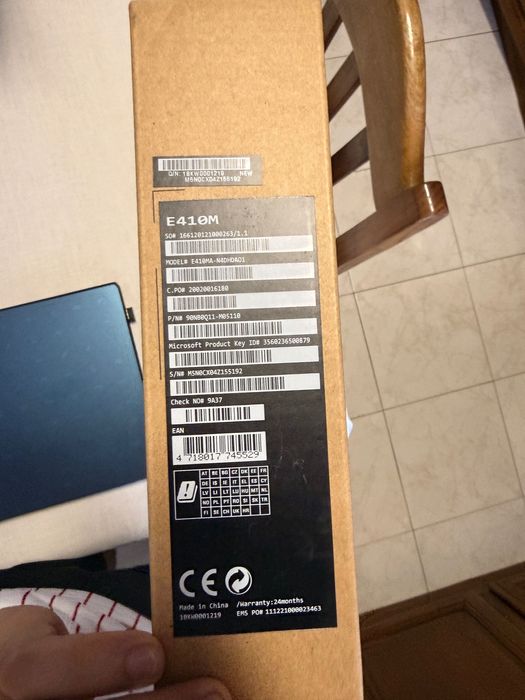Portátil Asus Notebook 14’ N4020 E410MA-N4DHDAO1