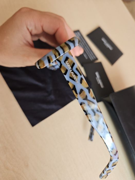 Okulary przeciwsłoneczne Saint Laurent panterka