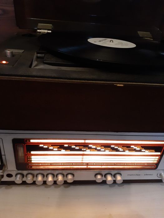 Стерео система: "Melodija -104- stereo-01 ,радіола  срп-1-4 комплект